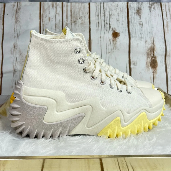 New Converse Run Star Motion Trance Form High Top Egret Platform Sneakers - Picture 1 of 11